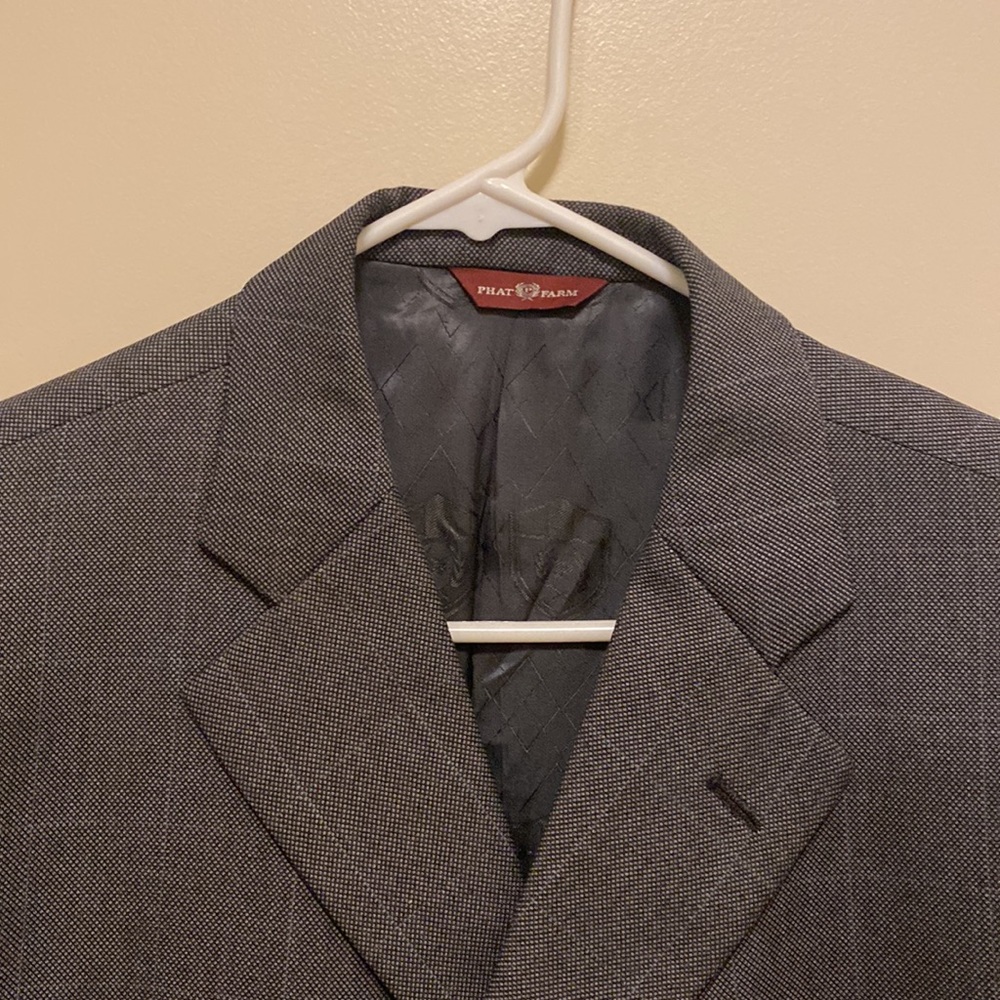Phat Farm grey suit Sz 38R